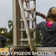 Lady Clay Pigeon Shooting