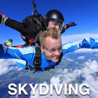 Stag skydiving