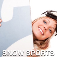Female Snow Boarder