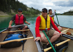 Stag Party On a Canoeing Trip