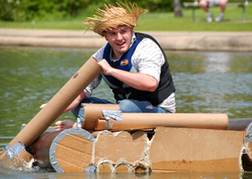 Cardboard Boat