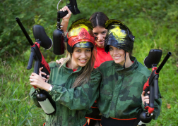 Paintball hen party