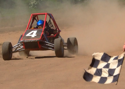 Rage Buggy Racing To The Chequered Flag