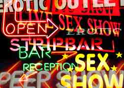 Sex Show Signs