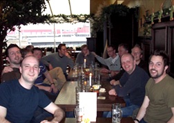 Stag Party at a restaurant in Berlin