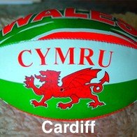 Cardiff Welsh Rugby Ball