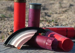 Clay Pigeon Shooting Spent Cartridges