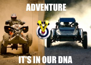 Quad Bike pulling a wheelie & Rage Buggy racing