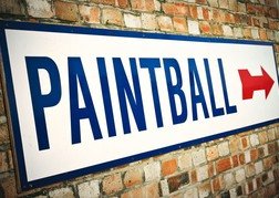 Paintball Sign