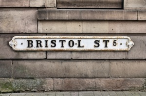 Bristol Street Sign