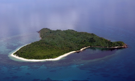 A Island in the South China Sea, Near Philippines