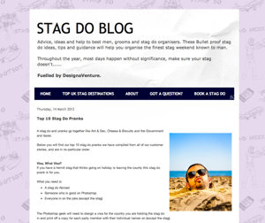 Image of The Stag Do Blog