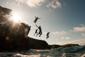 Cliff Jumping / Coasteering in Newquay