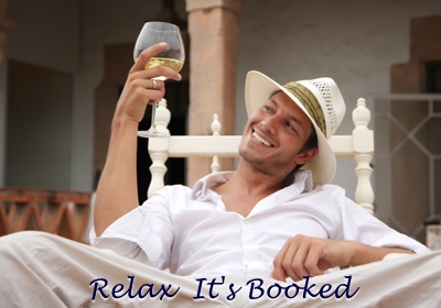 Man Drinking Wine After Booking Stag Do