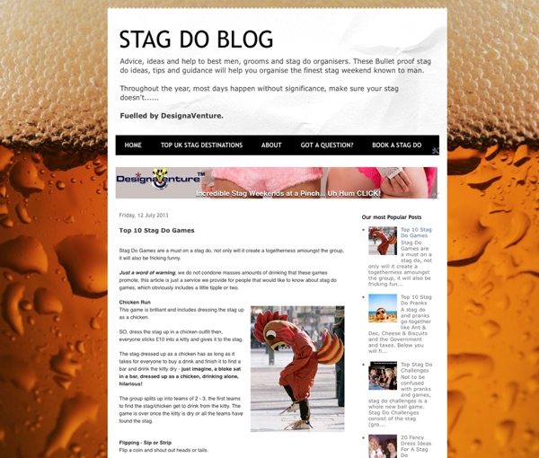 Stag Do Blog Image