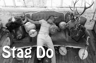 Groom Partied Out On Sofa