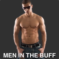 Half naked buff man