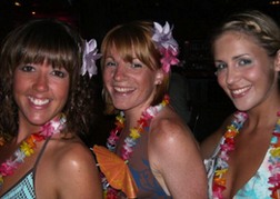 Benidorm Group of Girls win fancy dress from a hen party