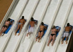 Benidorm Waterpark Slides