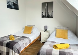Twin room at Breakers Guest House Newquay