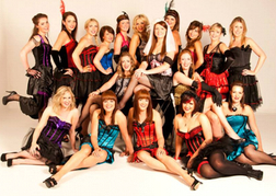 hen party Burlesque Dancing class