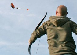 Stag Man shooting Clay Archery