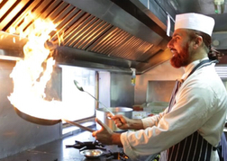 Curry being cooked