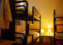 Bunk Beds in a Birmingham Hostel