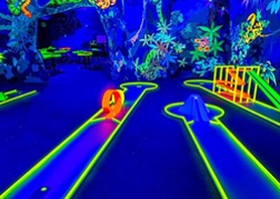 Glow Golf Course in Hamburg