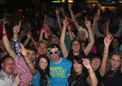 Group on a Bar Tour Newquay