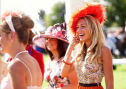 Horse Racing Newbury Ladies