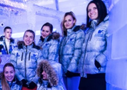 Hen party at the Ice Bar Bratislava