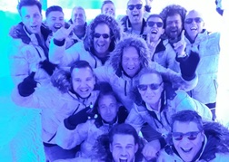 stag party at the Ice Bar Bratislava