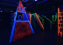 Lasertag arena in Budapest