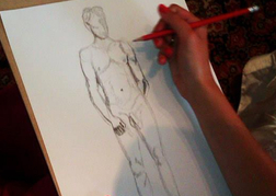 Life Drawing Sketch