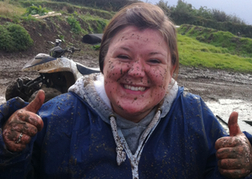 Mud splattered Jenny