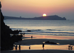 Sunset Newquay