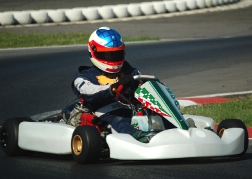 White Outdoor Kart