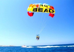 Parascending in Tenerife