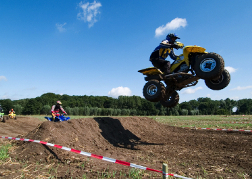 Quad Bike Mid Air