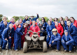 Quad Biking Group Pose