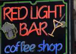 Red Light Bar Sign