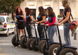 Hen Party on Segways