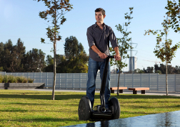 Man On A Segway