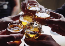Cheers at Whiskey Tasting Masterclass