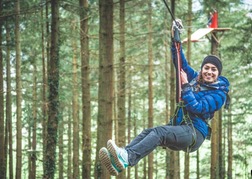 Zip Safari in North Wales Hen Party