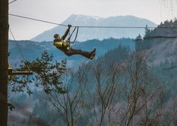 Zip Safari in North Wales