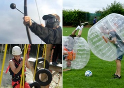Bubble Football, Assault Course & Assault Archery