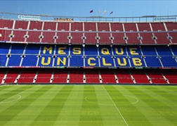 Barcelona Nou Camp Stadium