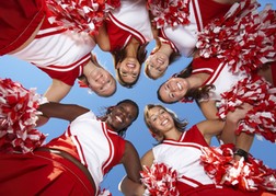 Cheerleader Dance Class 